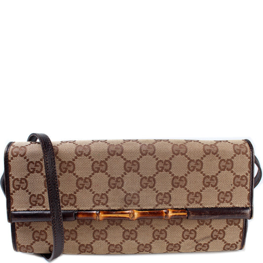 Gucci 177594 Bamboo Clutch Bag