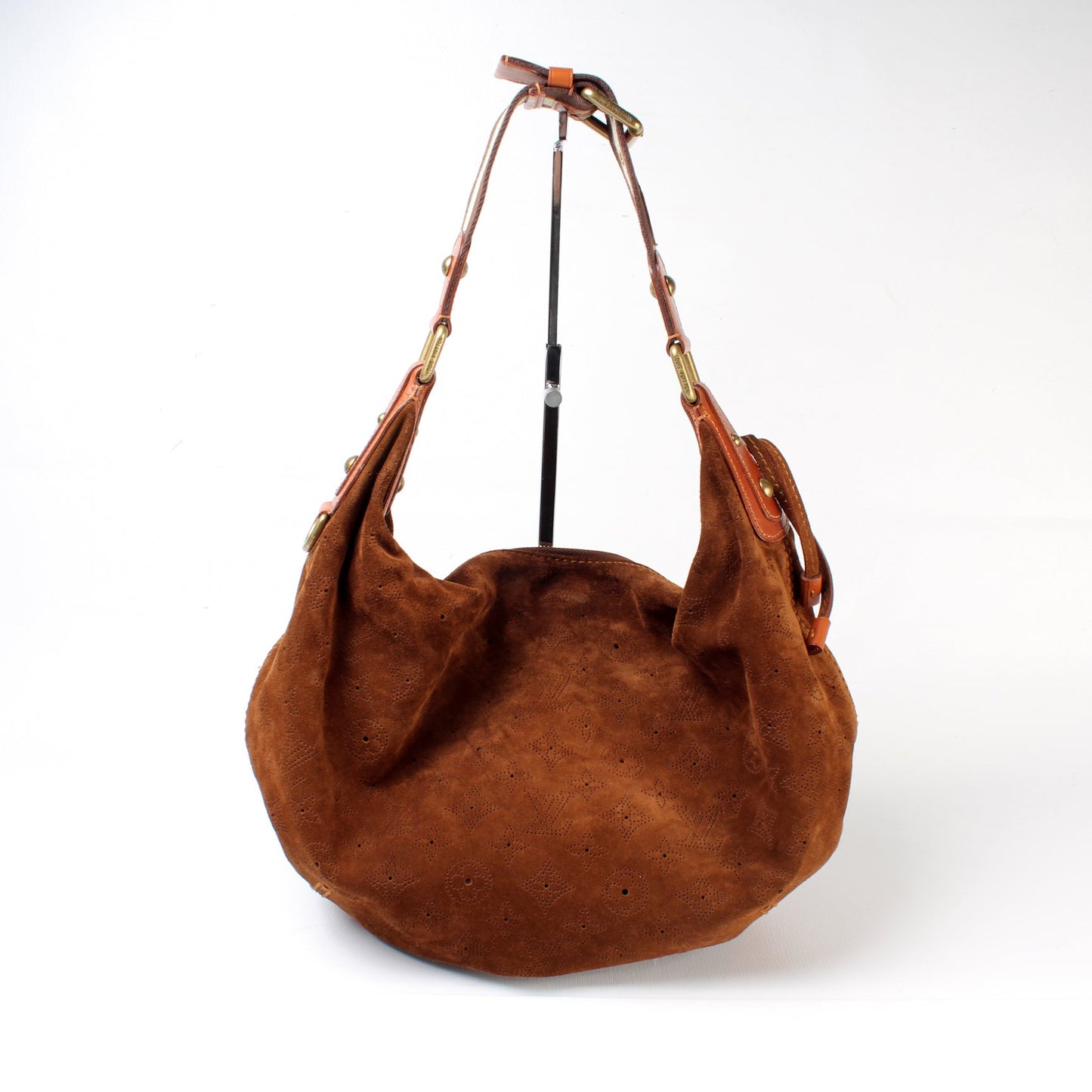 Louis Vuitton Onatah PM Hobo Suede Mahina