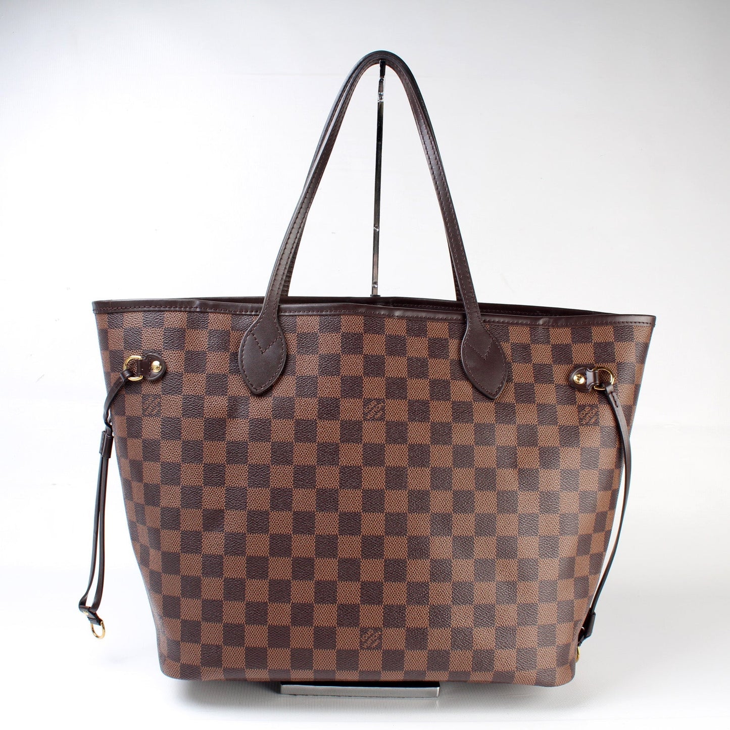 Louis Vuitton Neverfull With Wallet MM Damier Ebene