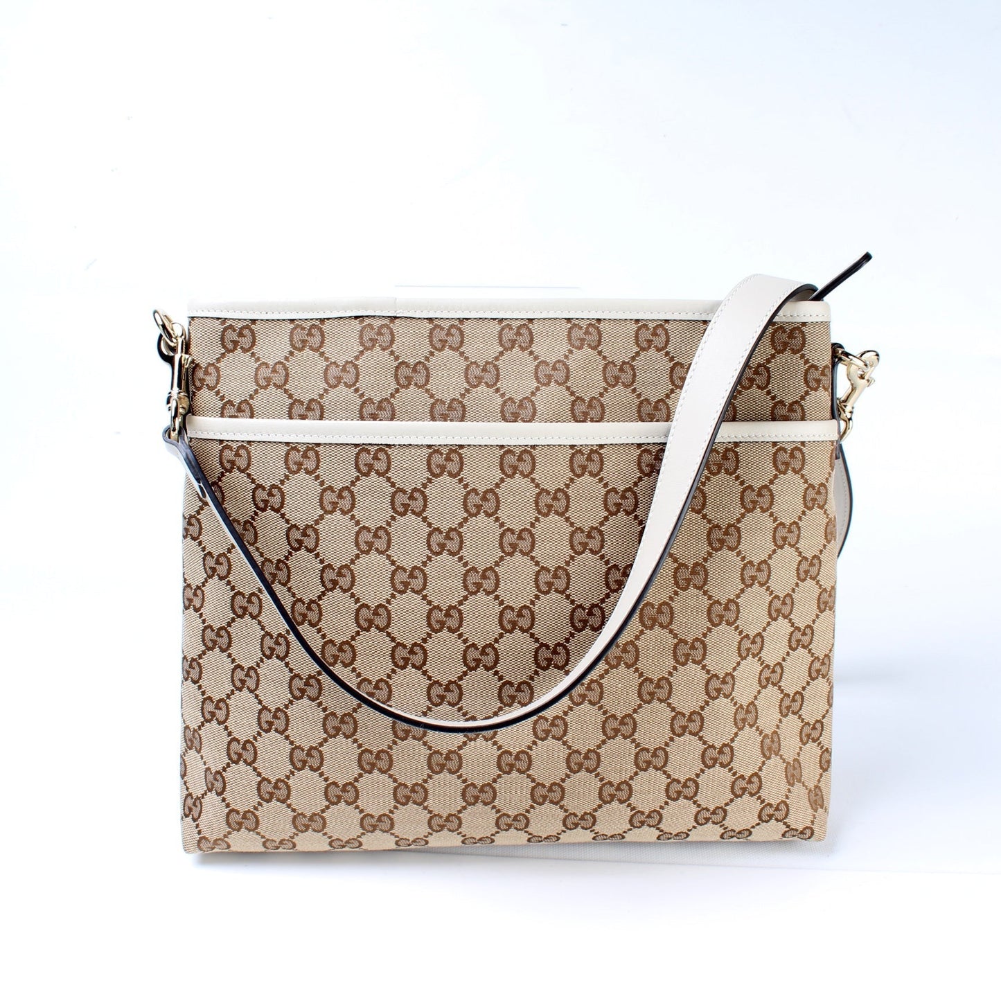 Gucci 388924 GG Canvas Crossbody Bag