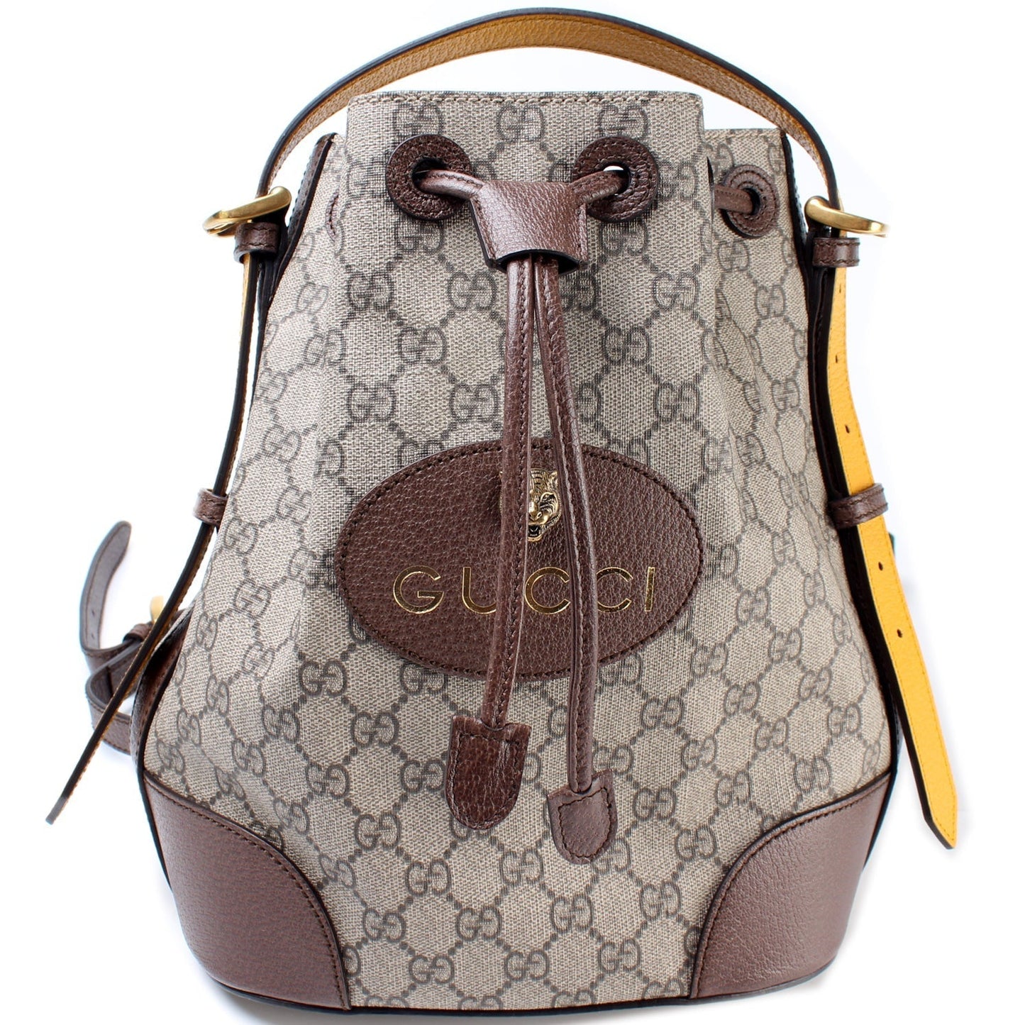 Gucci 476875 Neo Vintage Drawstring Backpack Bag