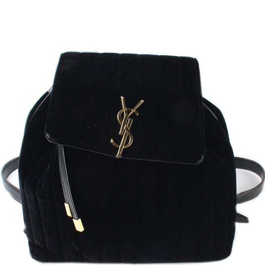 Saint Laurent Vicky Velvet Backpack 582628 Bag