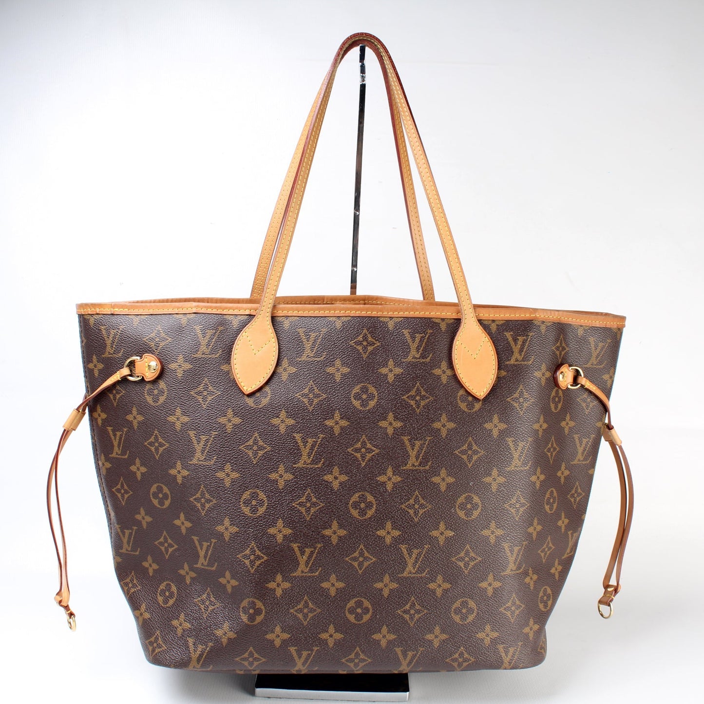 Louis Vuitton Neverfull w/Wallet MM Monogram