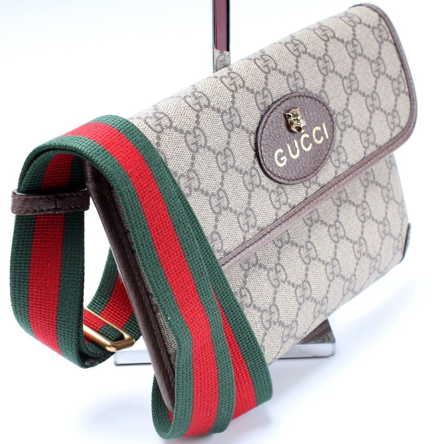 Gucci 493930 GG Supreme Neo Web Belt Bag
