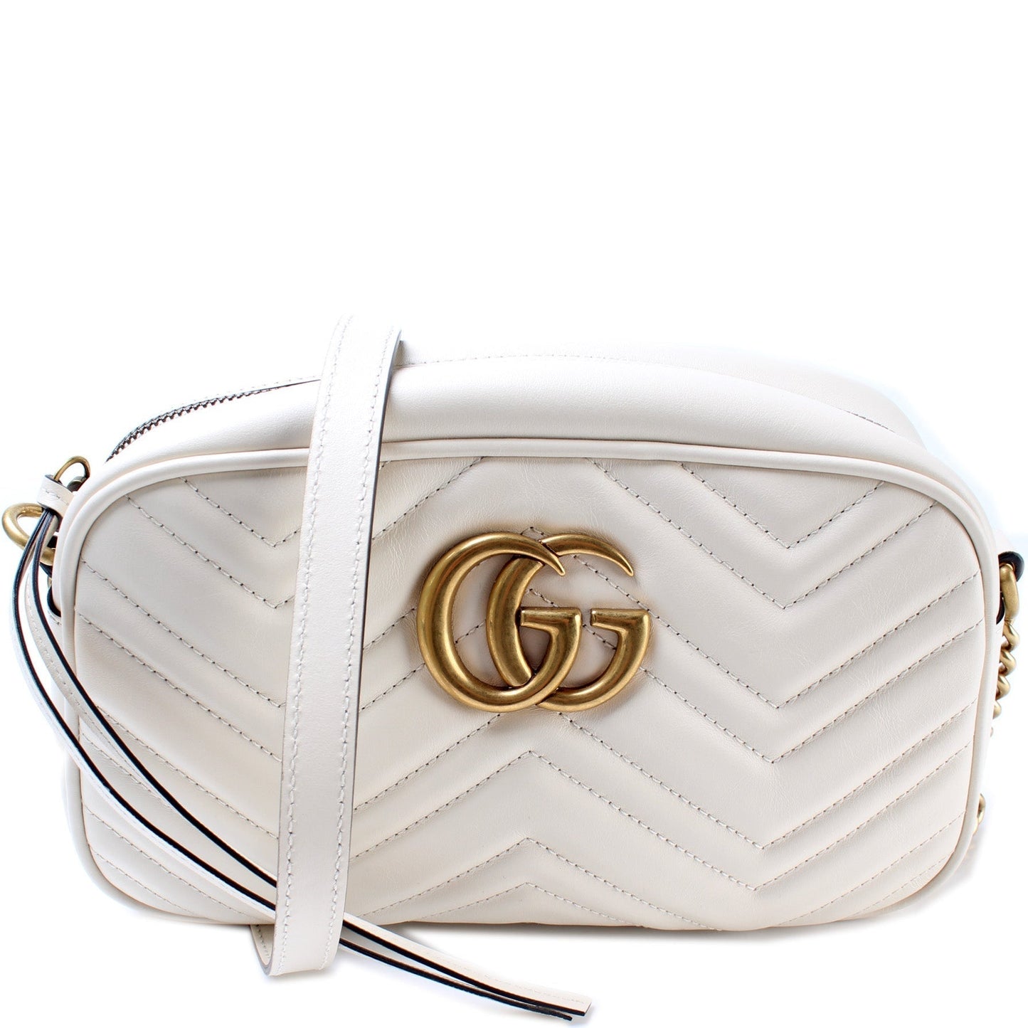 Gucci 447632 Marmont Small Leather Camera Bag