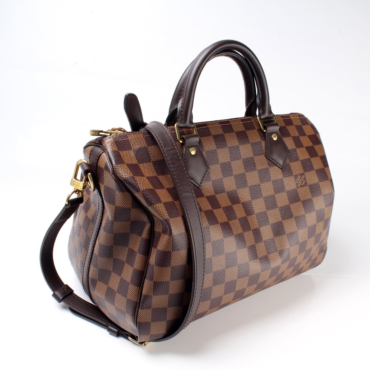 Louis Vuitton Speedy 30 Bandouliere Damier Ebene