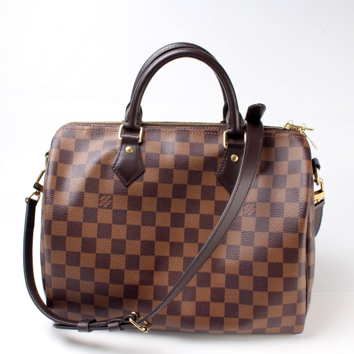 Louis Vuitton Speedy 30 Bandouliere Damier Ebene