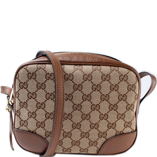 Gucci 449419 Bree Crossbody GG Cnavas Bag