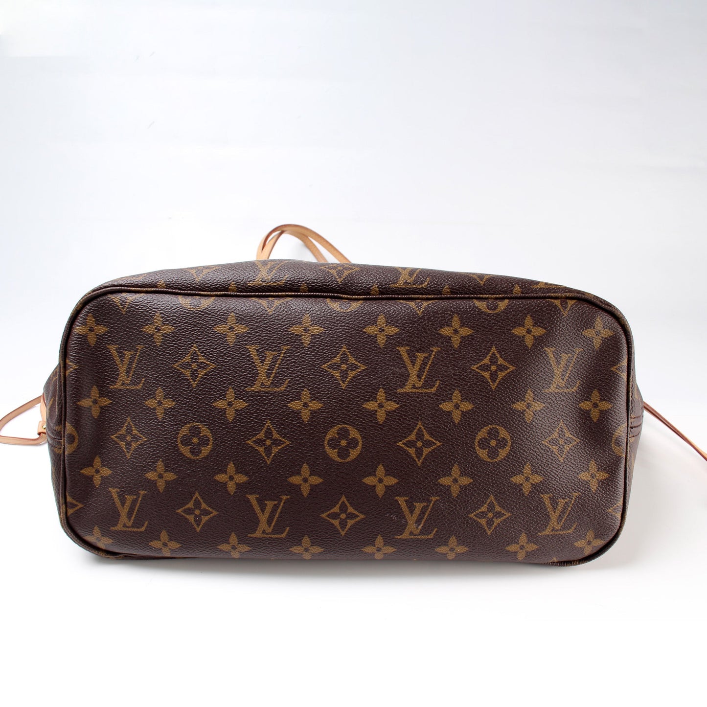 Louis Vuitton Neverfull w/Wallet MM Monogram