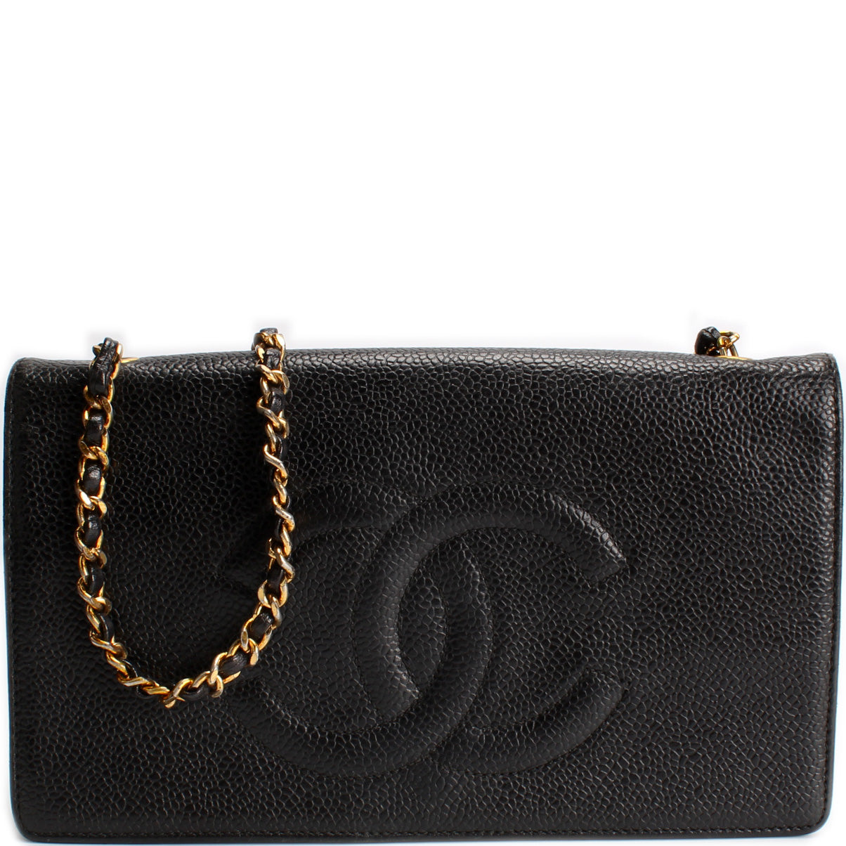 Chanel Vintage Timeless CC WOC Caviar 4M Bag
