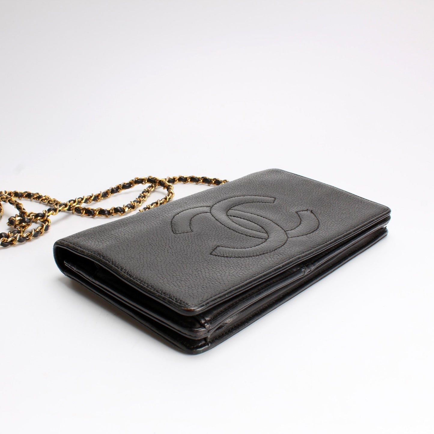Chanel Vintage Timeless CC WOC Caviar 4M Bag