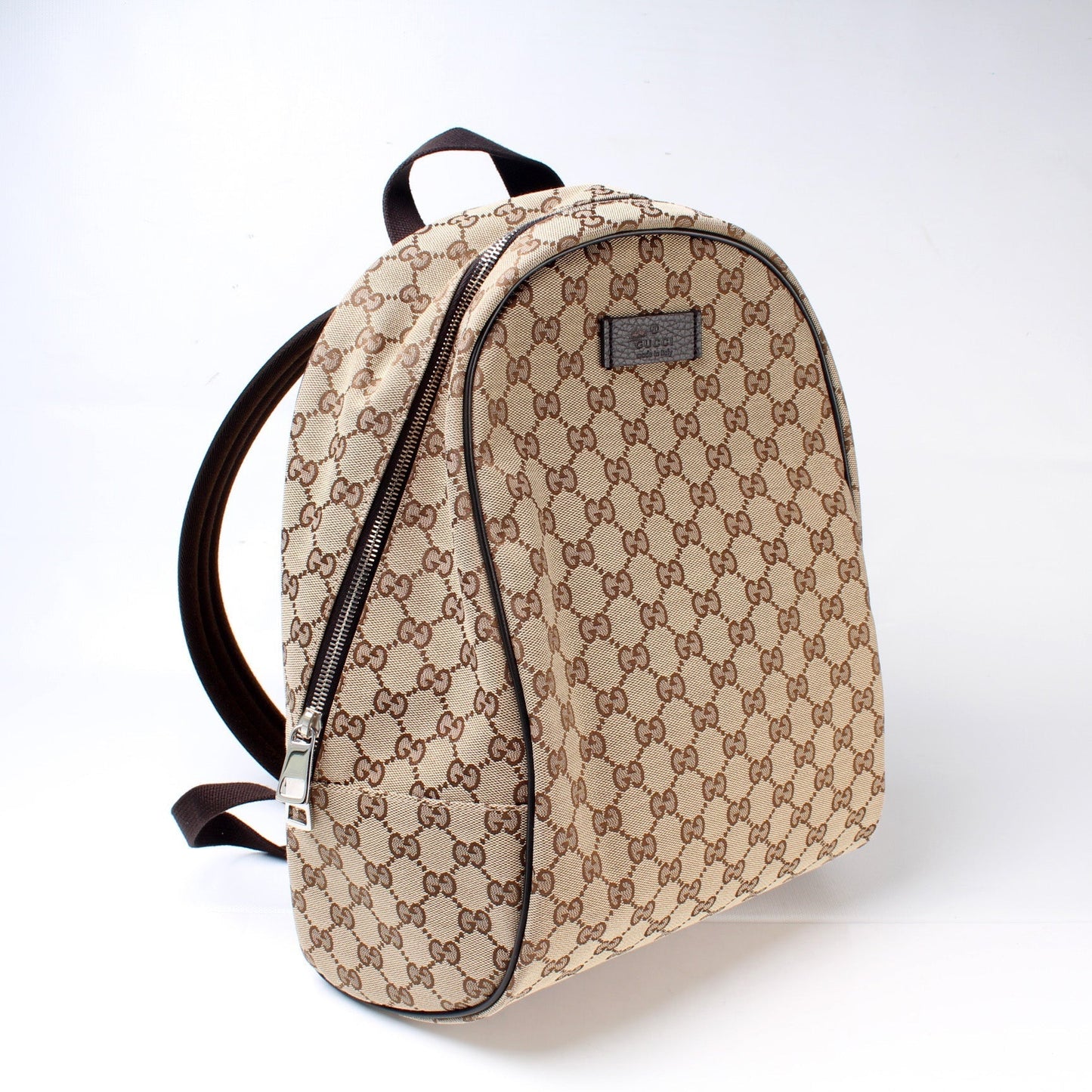Gucci 449906 GG Canvas Travel Backpack Bag