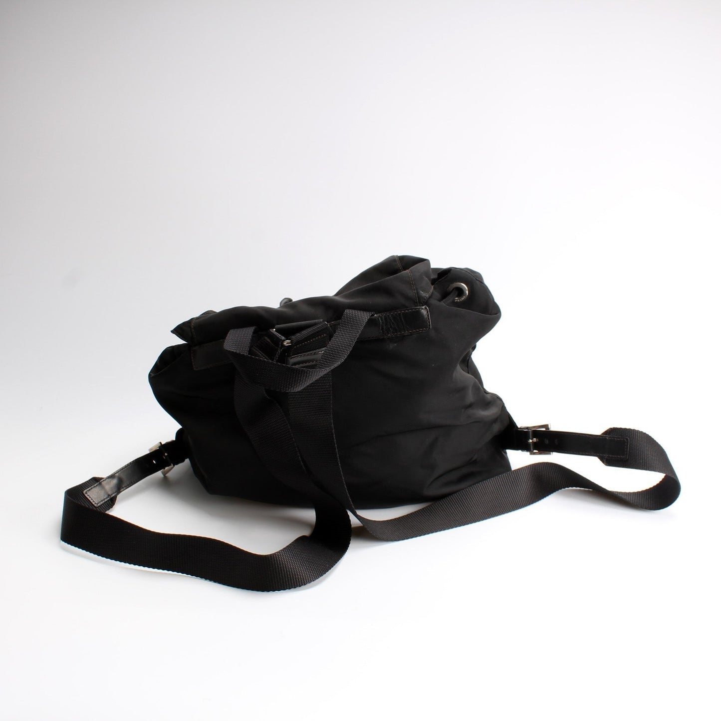 Prada Vintage Nylon Backpack Large Bag