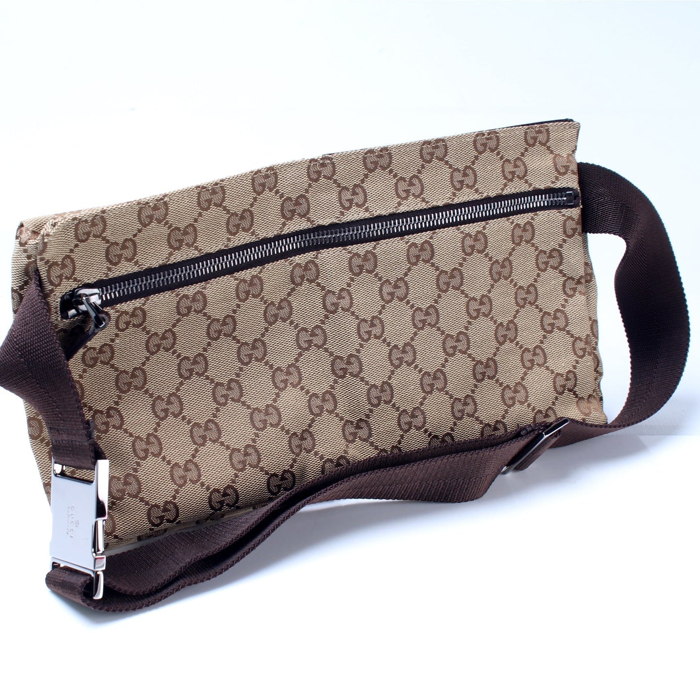 Gucci 28566 GG Canvas Waist Bag