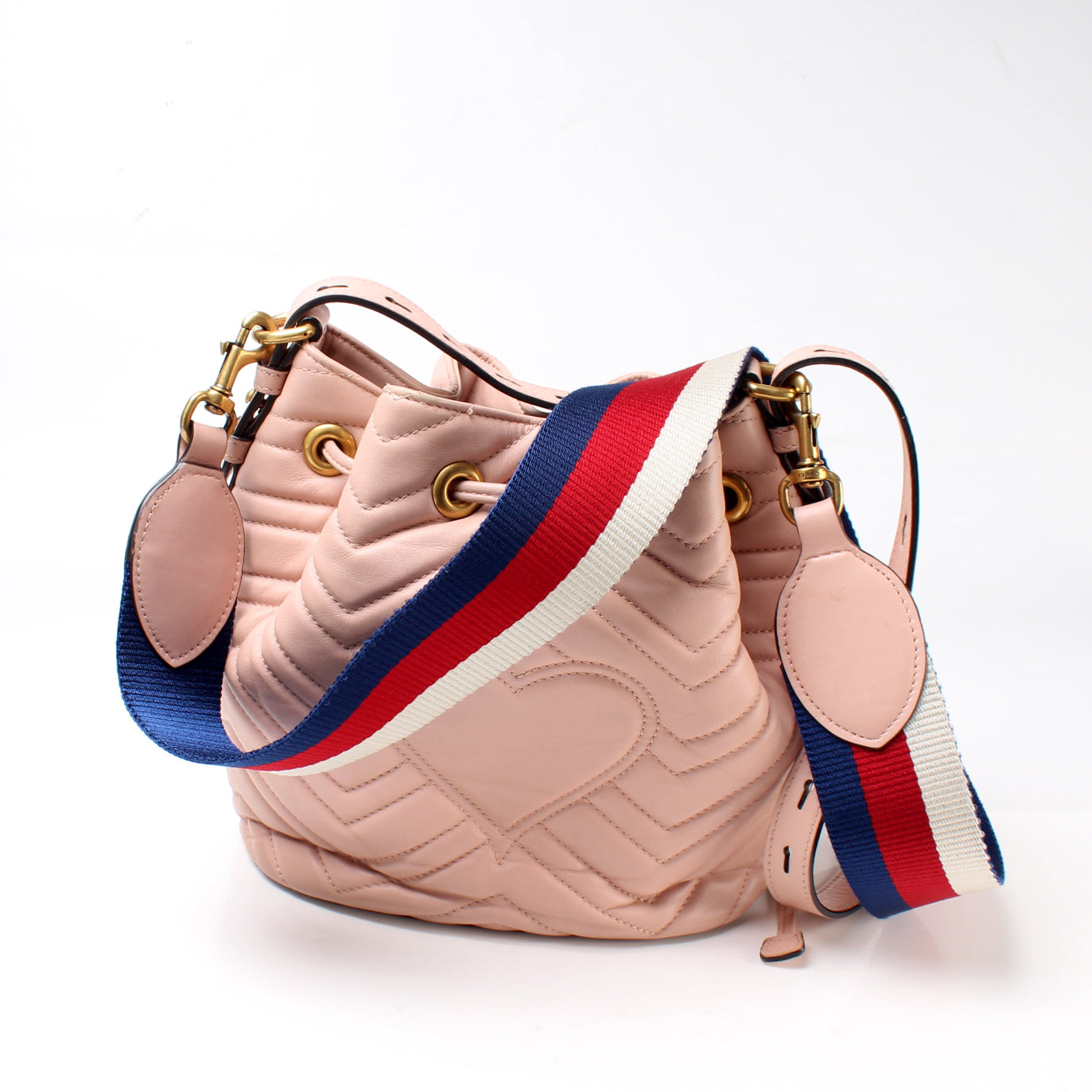 Gucci 476674 GG Marmont Bucket Bag