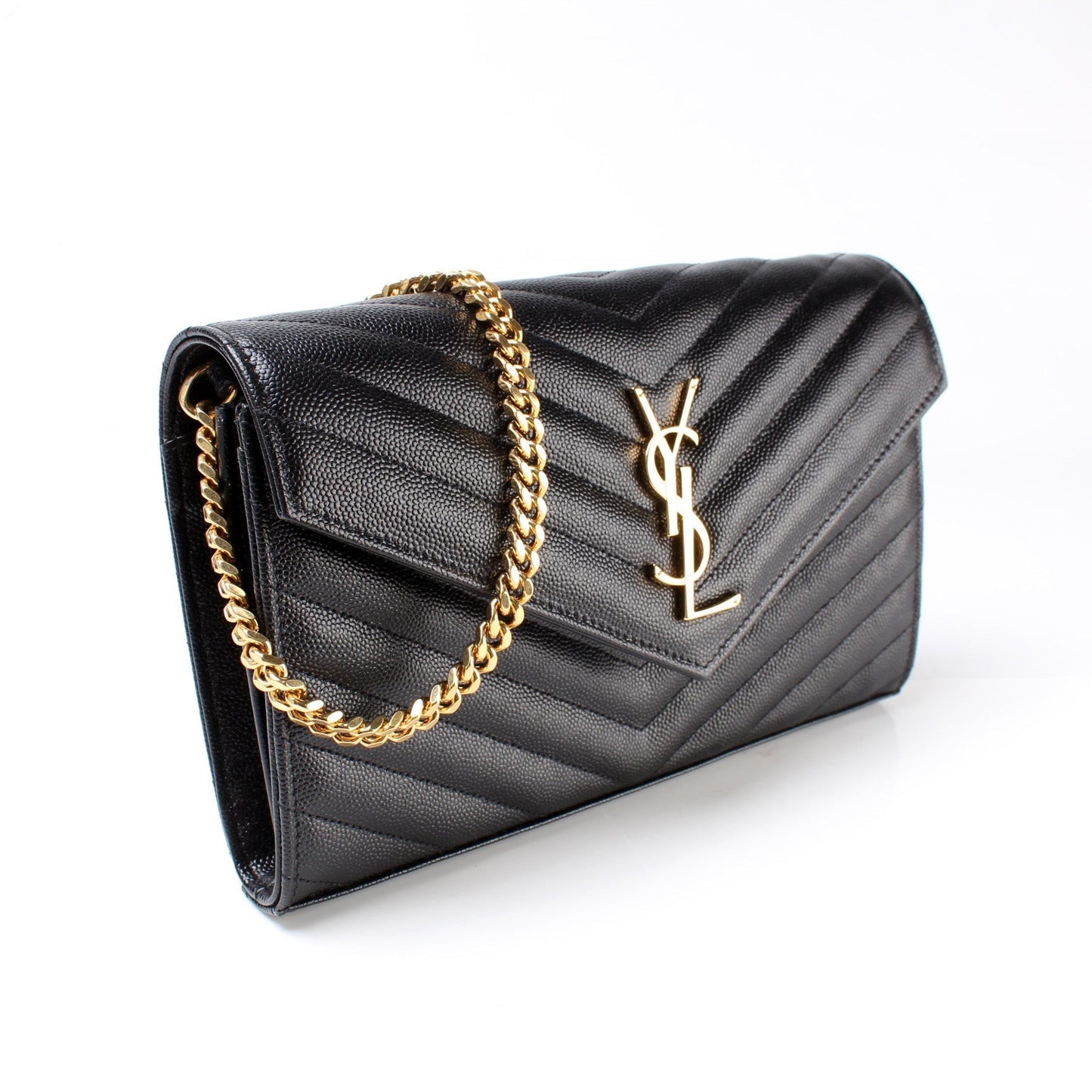 Saint Laurent Grain De Chain Wallet 377828 Bag