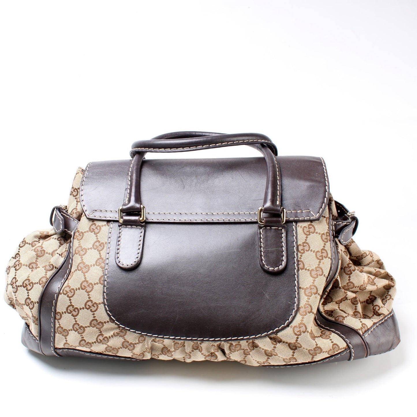Gucci 189883 Dialux Queen GG Canvas Bag