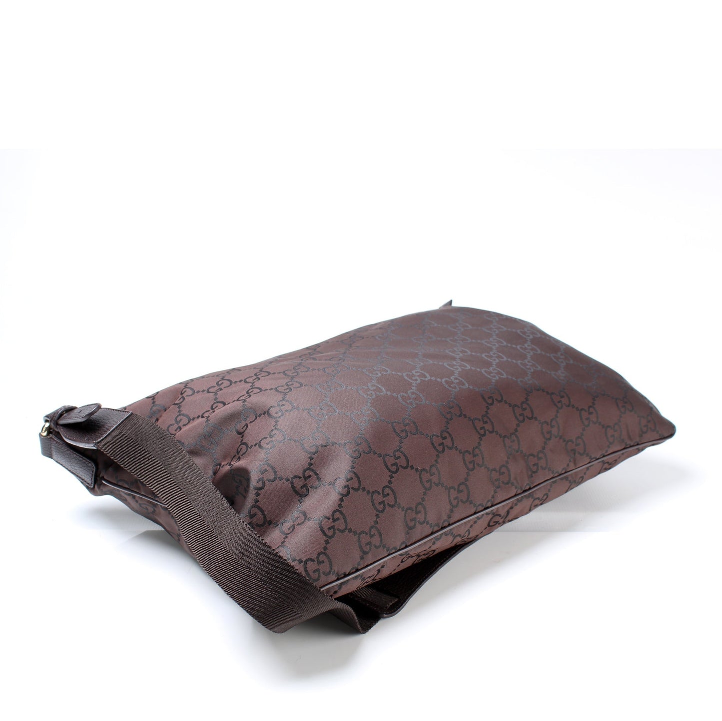 Gucci 190628 GG Nylon Messenger Bag