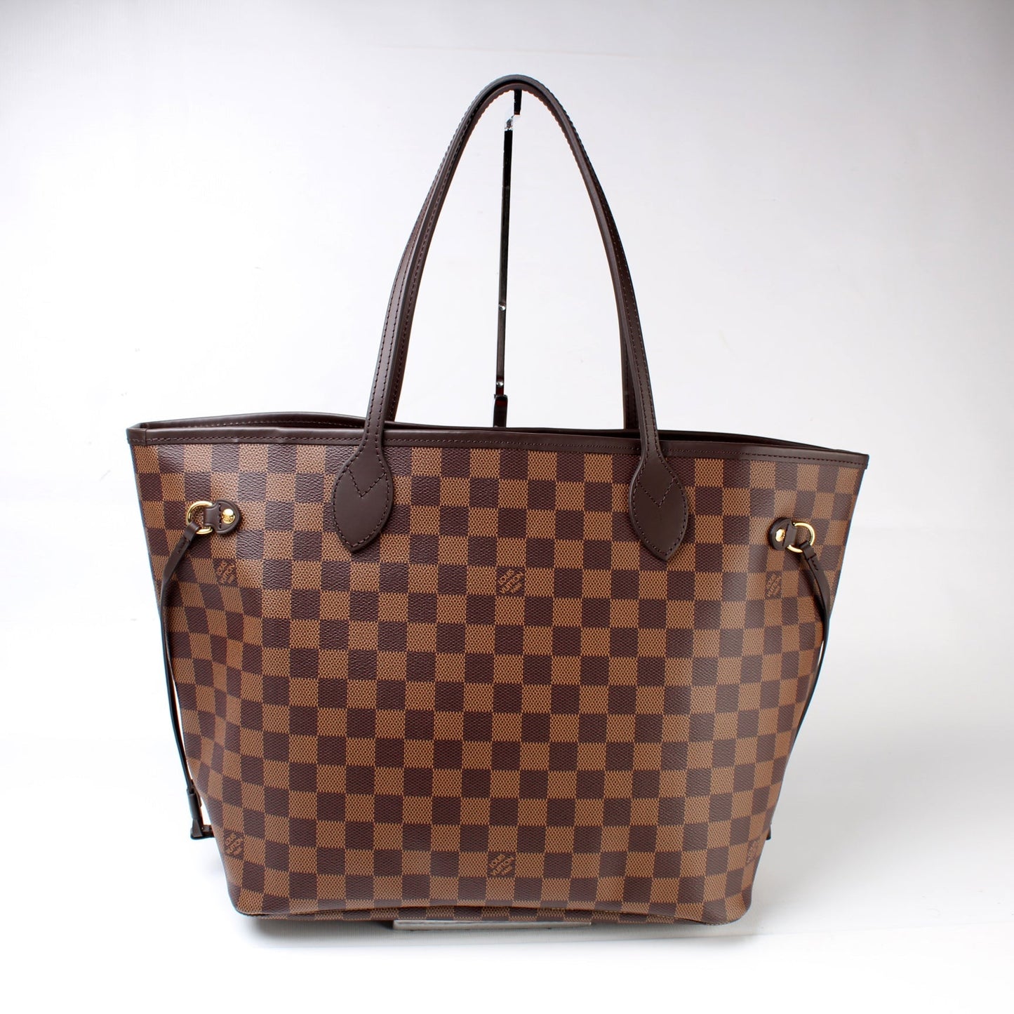 Louis Vuitton Neverfull w/Wallet MM Damier Ebene