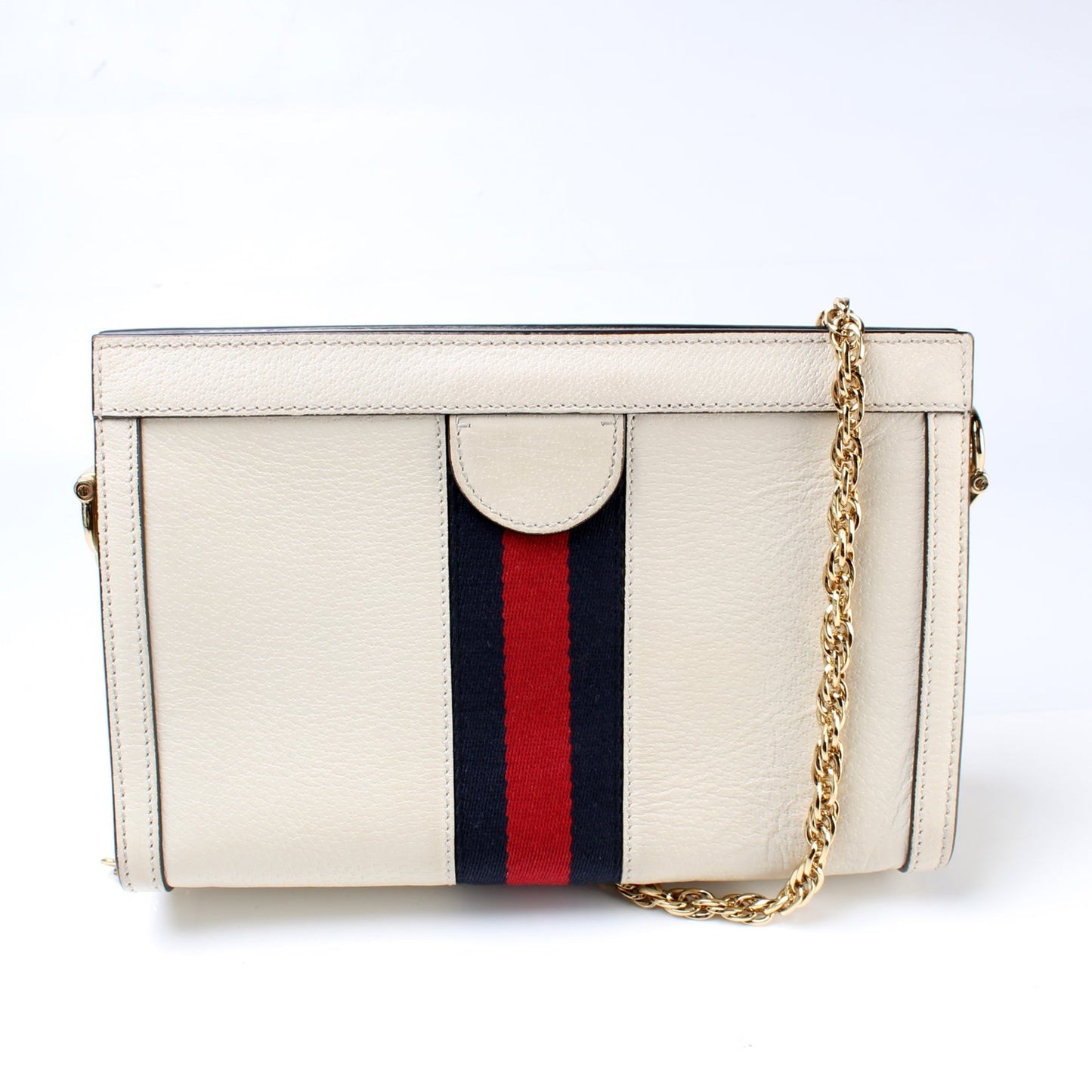 Gucci 503877 Ophidia Leather Shoulder Small Bag