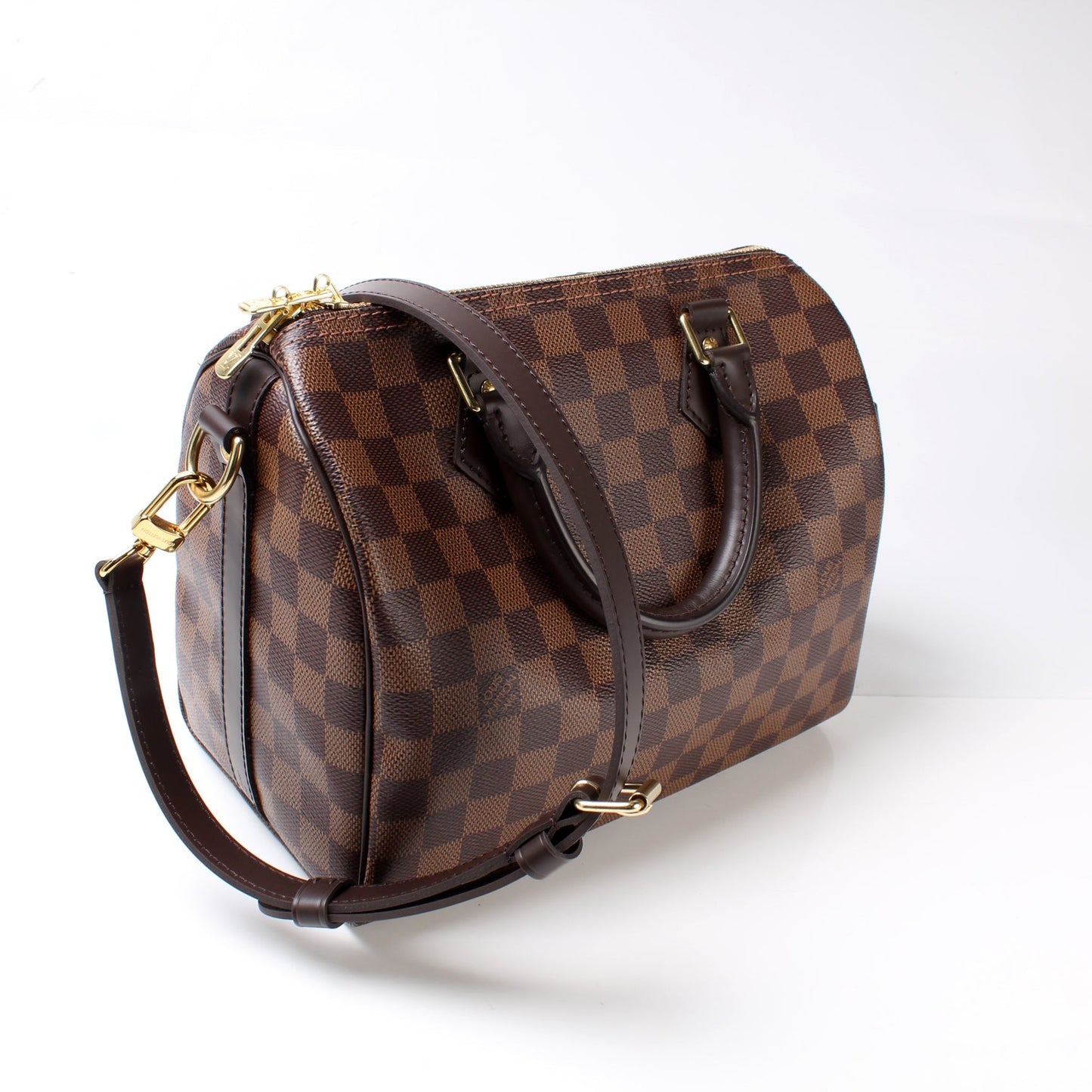 Louis Vuitton Speedy 25 Bandouliere Damier Ebene