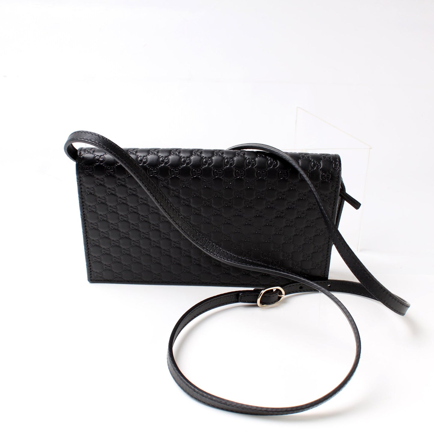 Gucci 466507 Micro GG Wallet On Chain Bag
