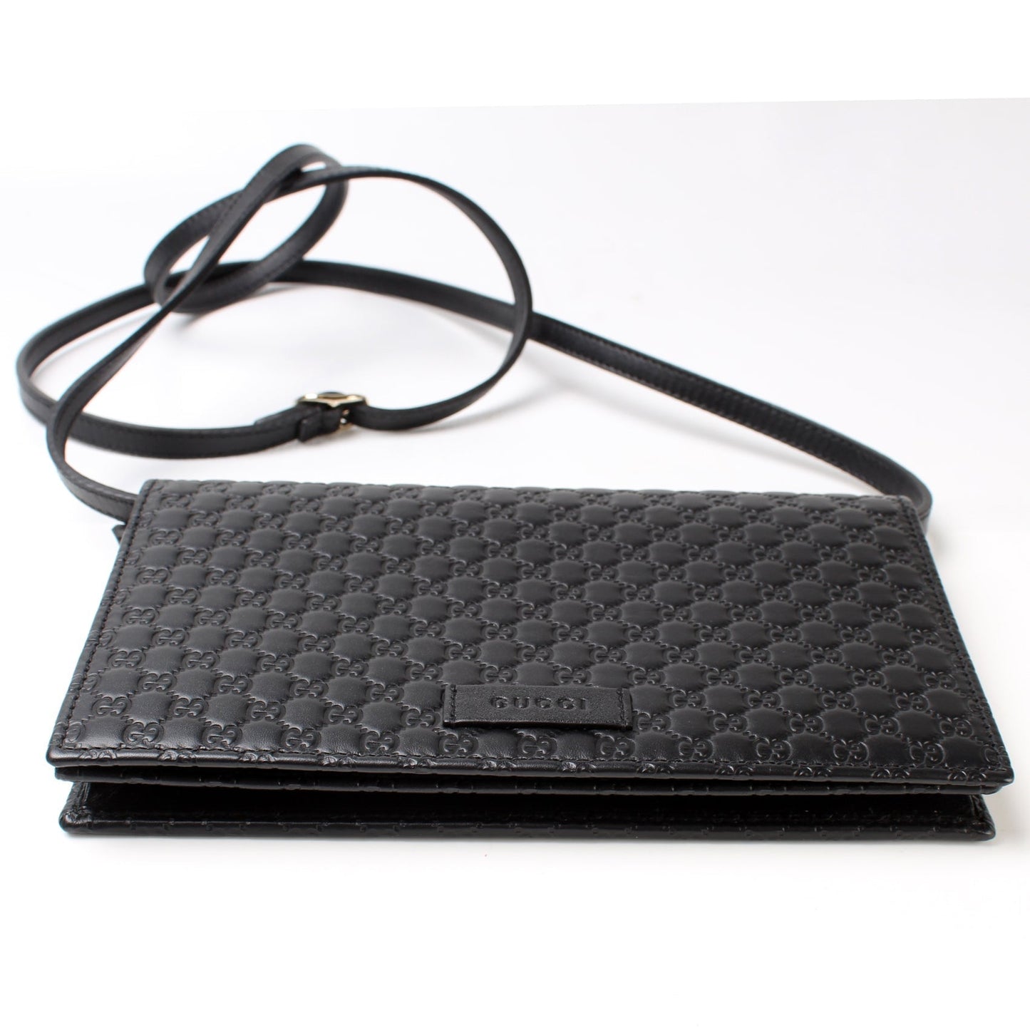 Gucci 466507 Micro GG Wallet On Chain Bag