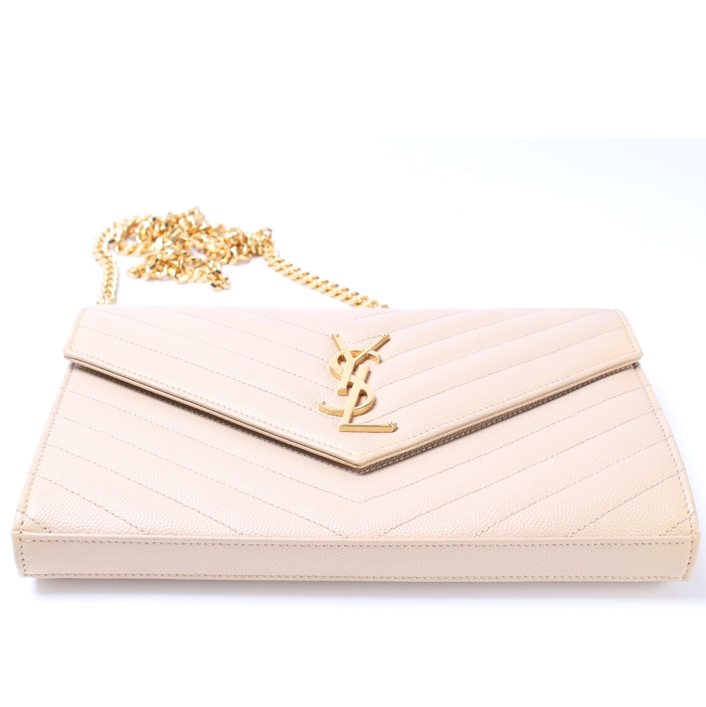 Saint Laurent Grain De Chain Wallet Bag