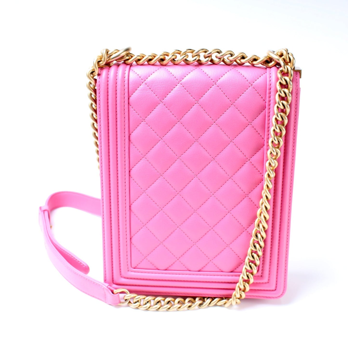 Chanel Boy North South Flap 27M Bag