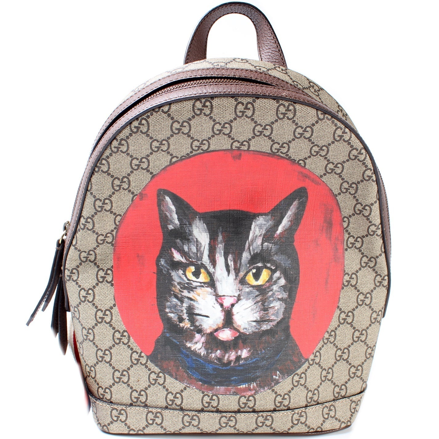 Gucci 495621 GG Supreme Bosco Backpack Bag
