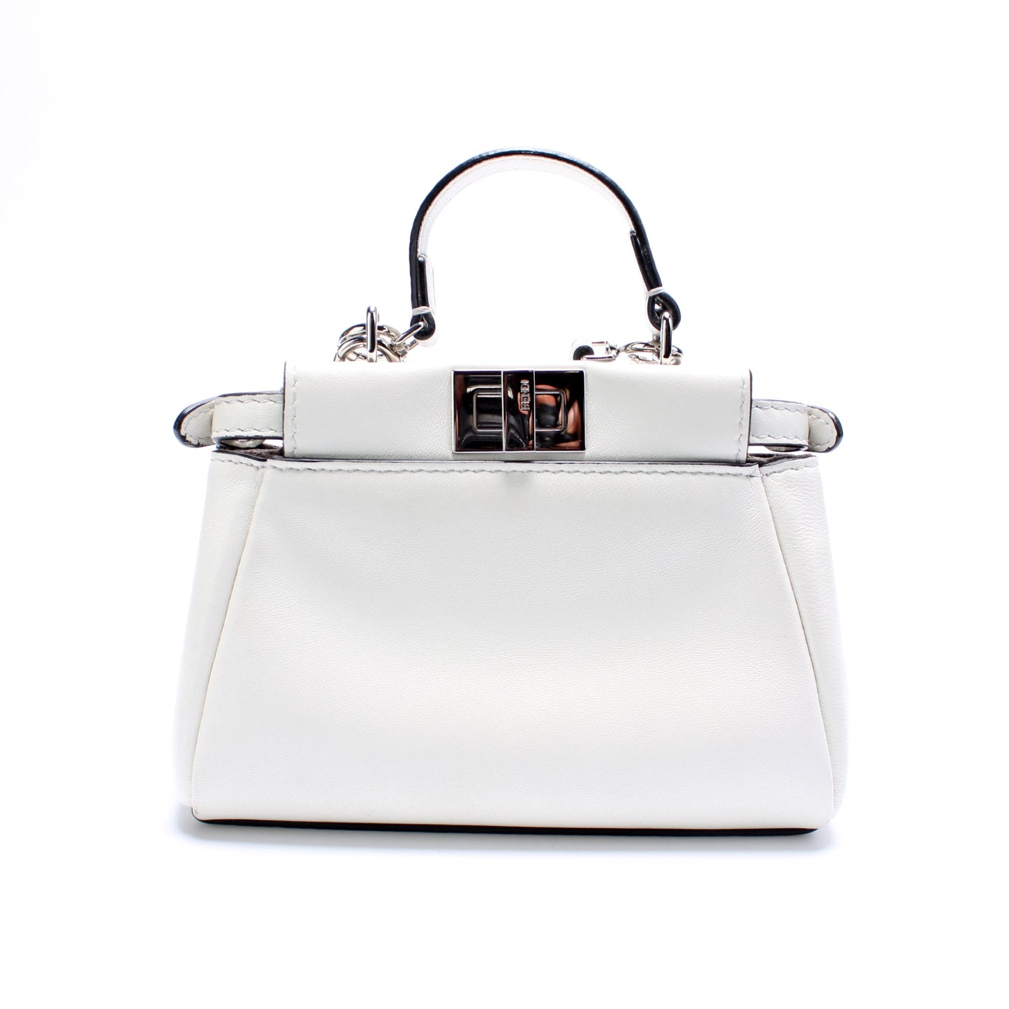Fendi Peekaboo Micro Leather Bag