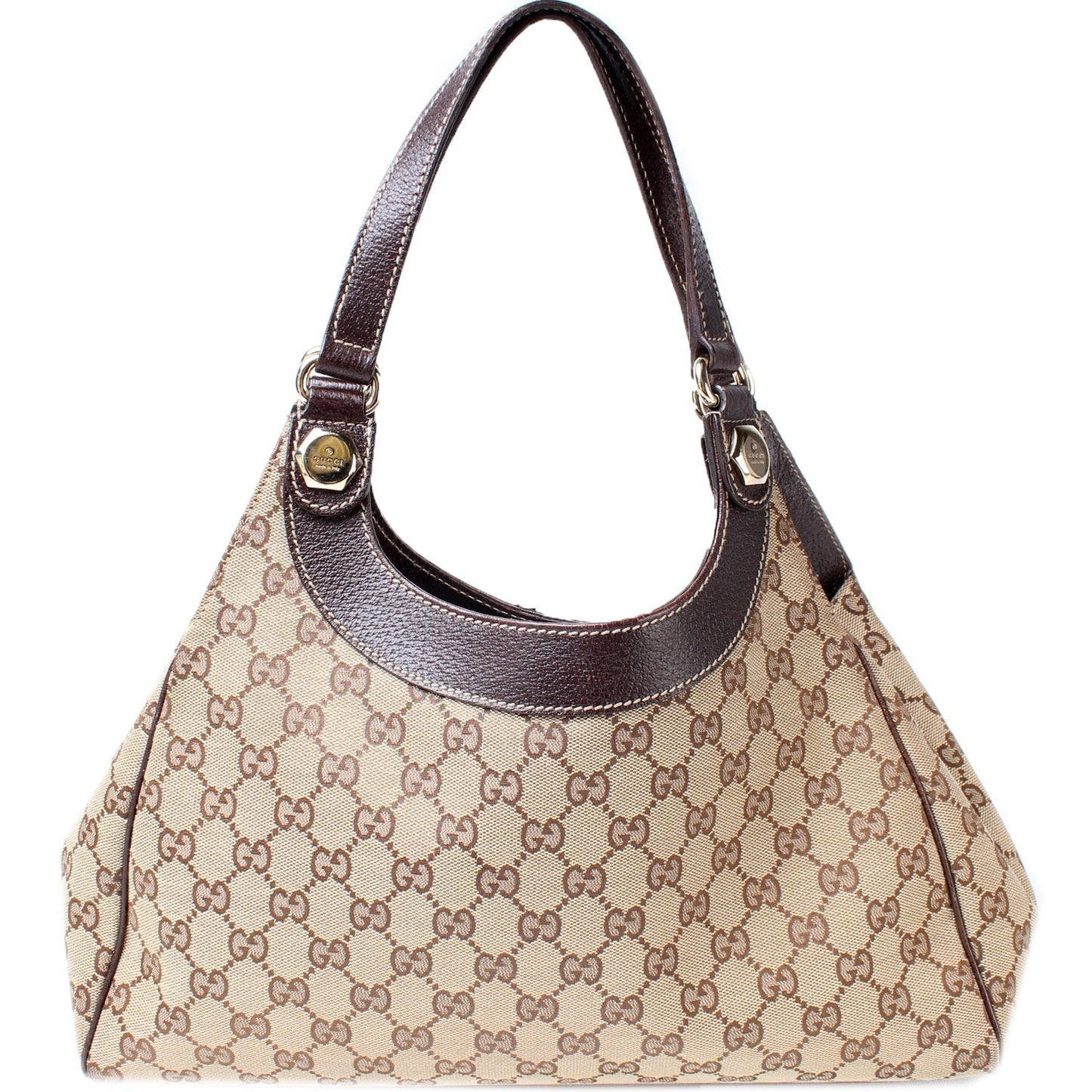 Gucci 154982 GG Canvas Charmy Shoulder Bag