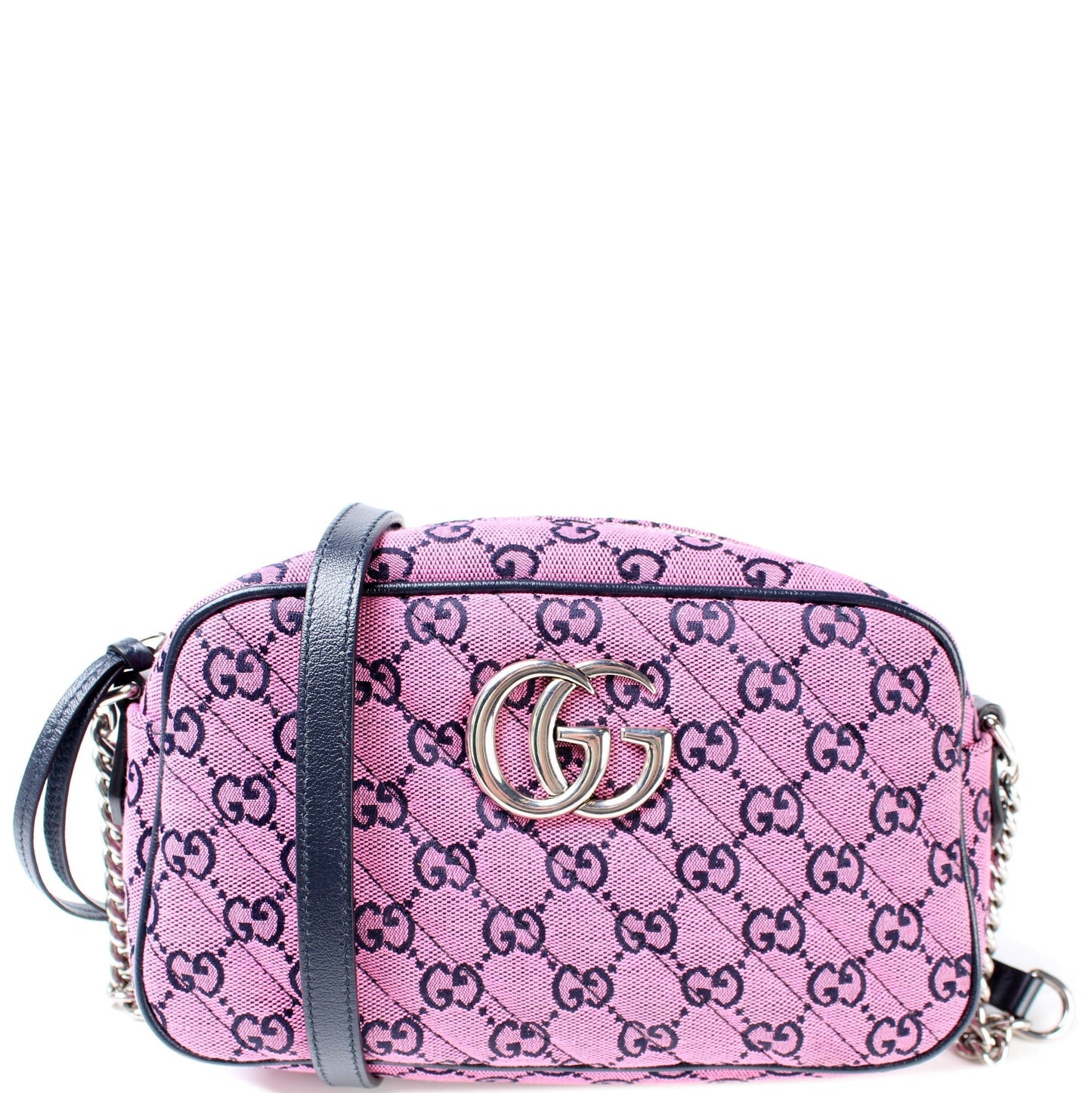 Gucci 447632 GG Marmont Small Canvas Camera Bag