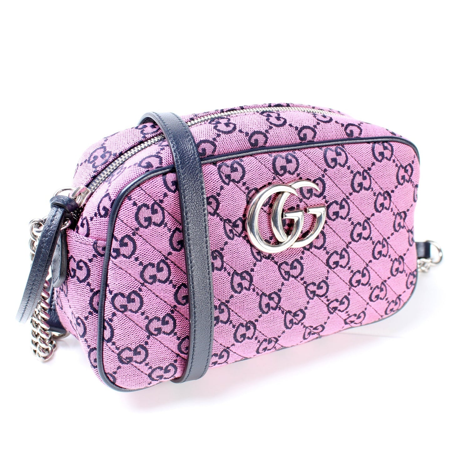 Gucci 447632 GG Marmont Small Canvas Camera Bag