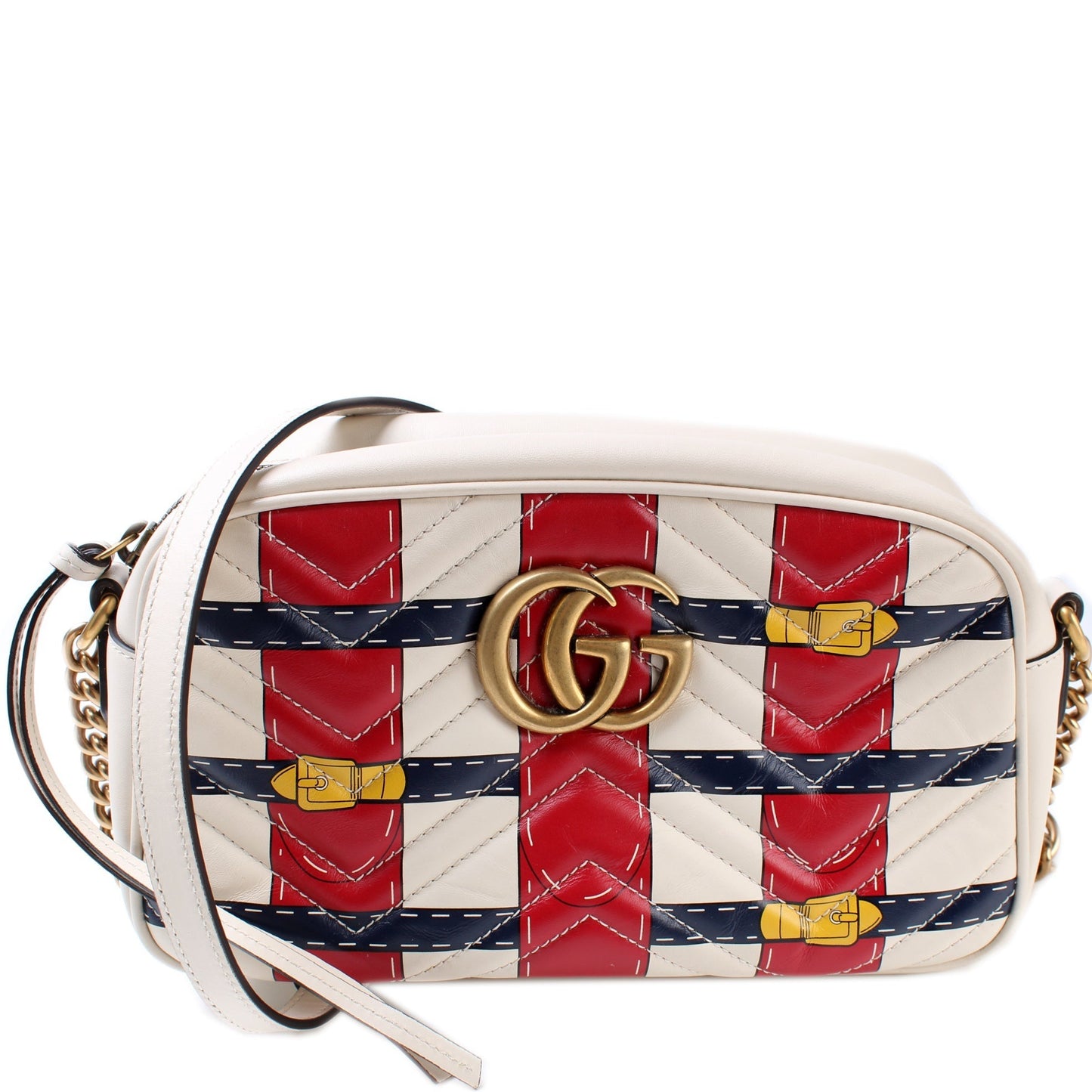 Gucci 447632 GG Marmont Small Camera Bag