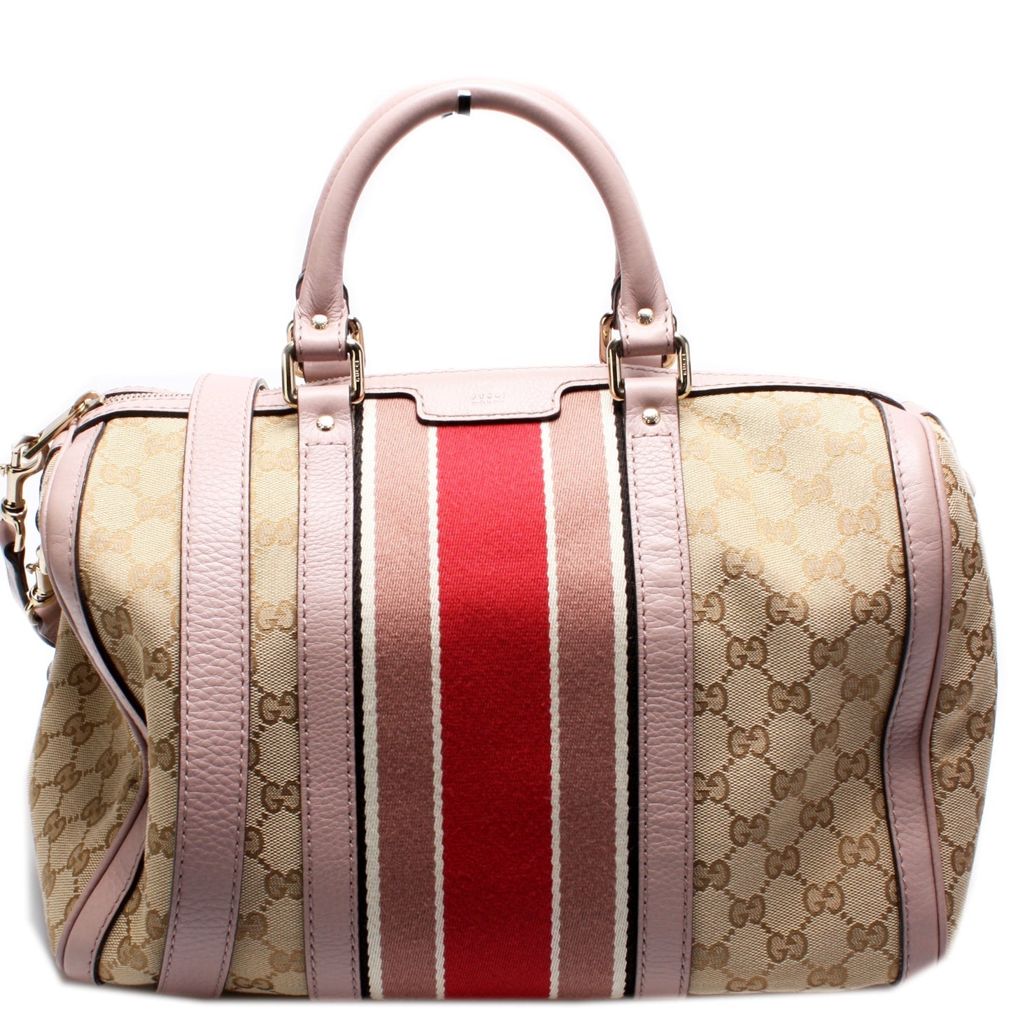Gucci 247205 Boston Canvas Bag