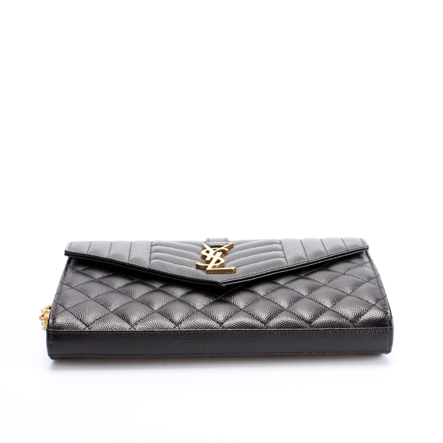 Saint Laurent Chain Wallet Mix Matelasse Bag