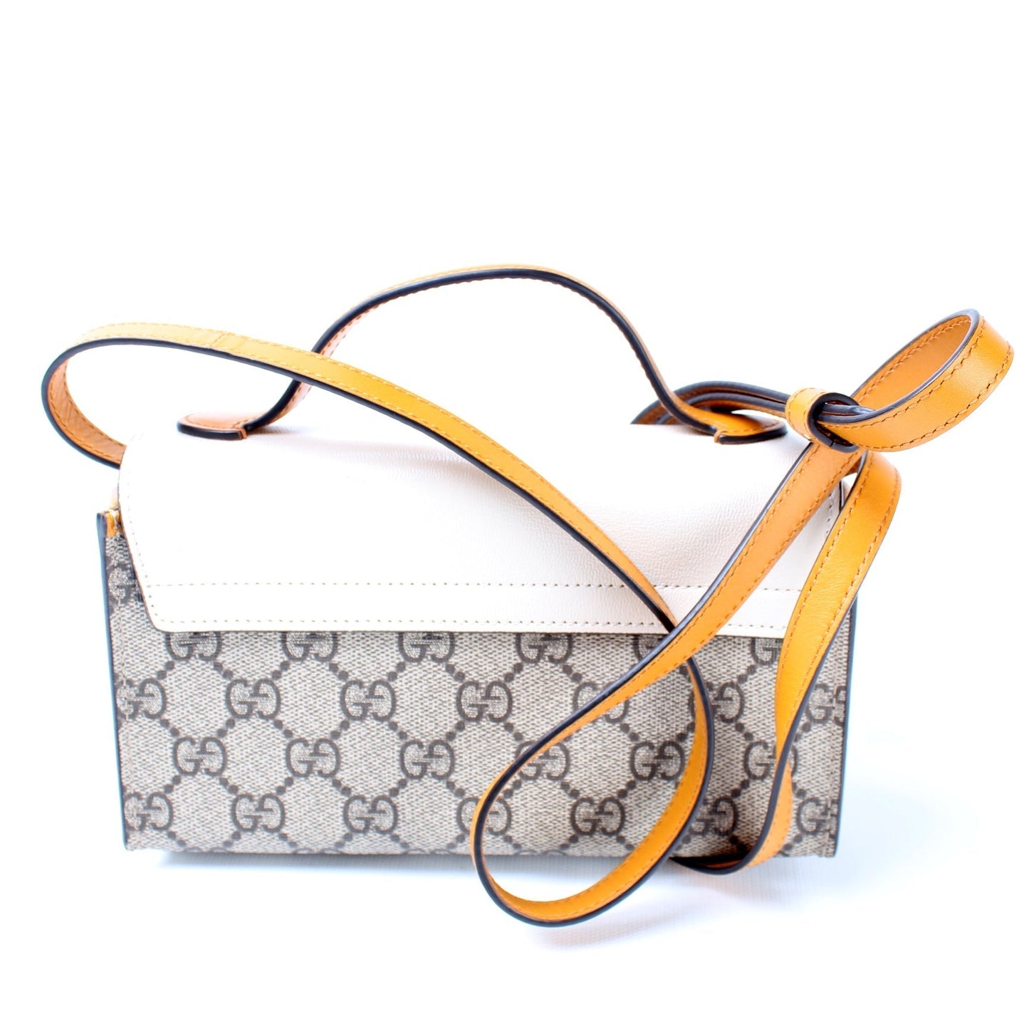 Gucci 652633 GG Supreme Mini Padlock Bag