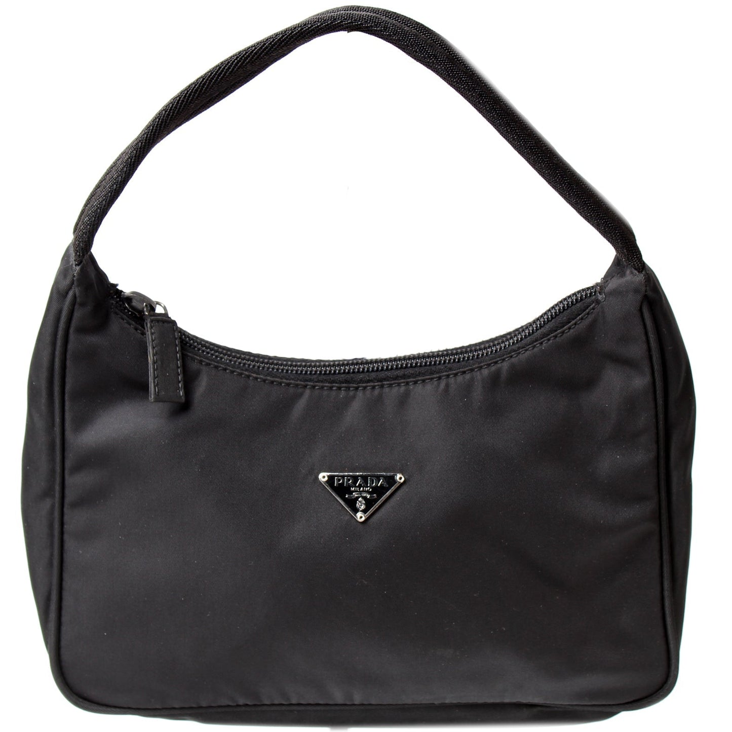 Prada Tessuto Nylon Small Hobo Vintage Bag