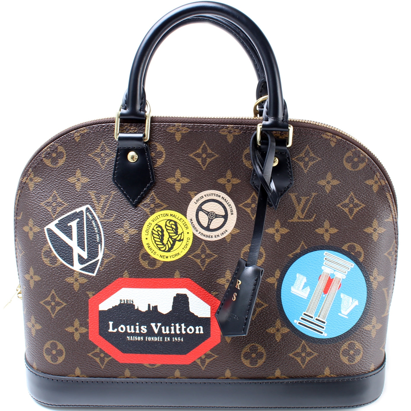 Louis Vuitton Alma PM Monogram World Tour
