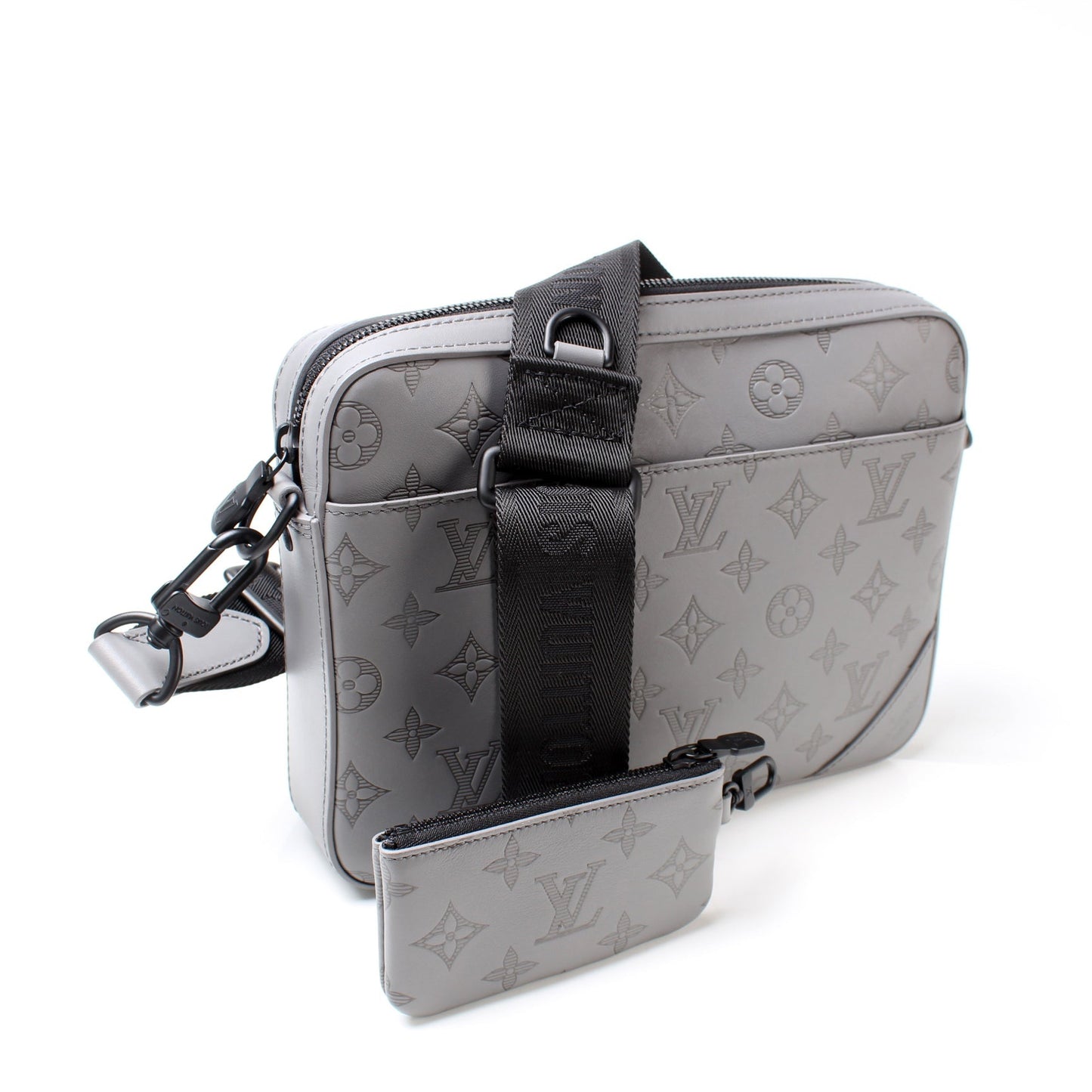 Louis Vuitton Duo Messenger Monogram Shadow Leather