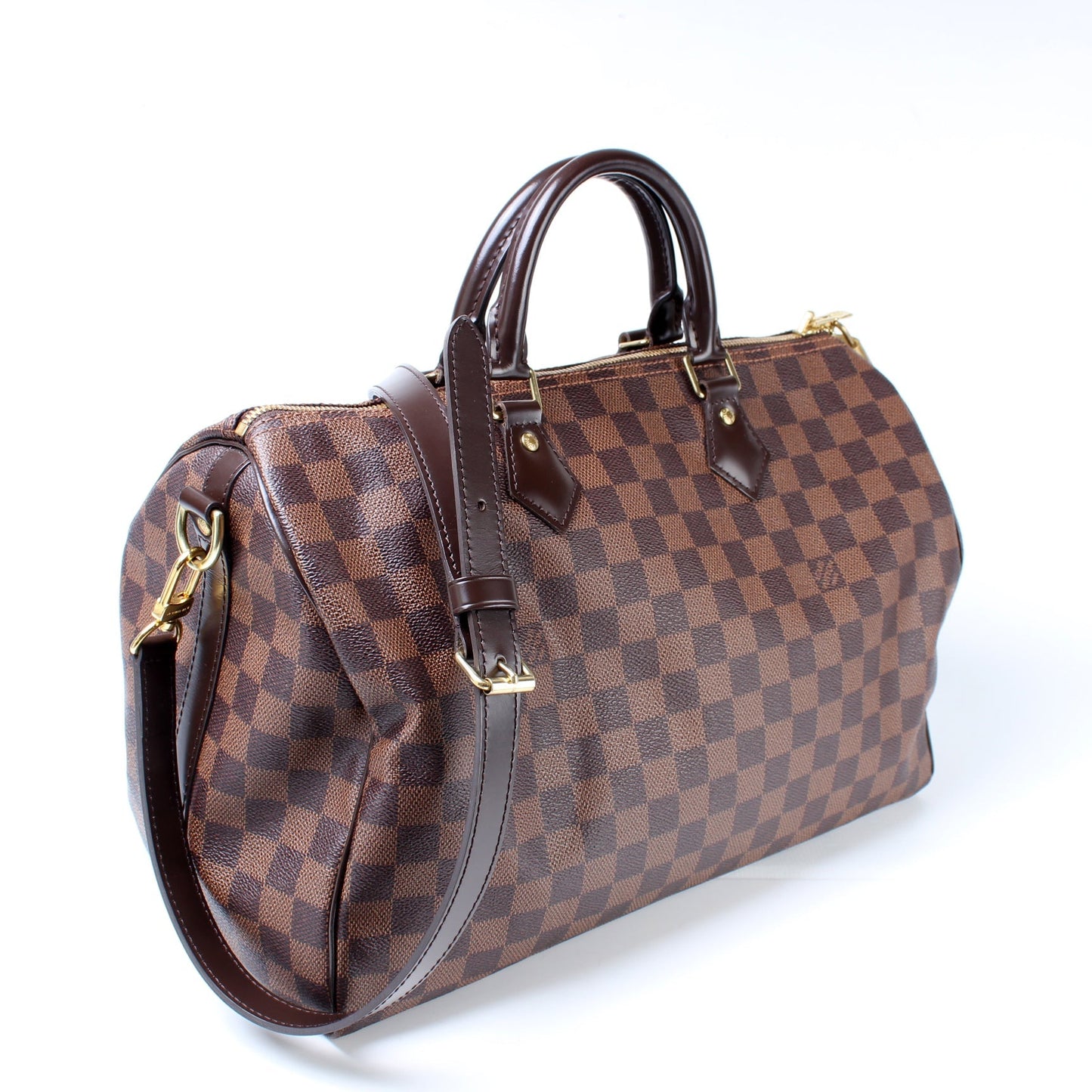 Louis Vuitton Speedy 35 Bandouliere Damier Ebene