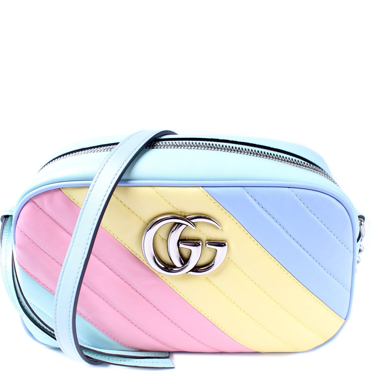 Gucci 447632 Marmont Small Leather Camera Bag