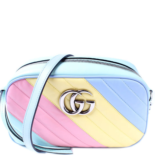 Gucci 447632 Marmont Small Leather Camera Bag