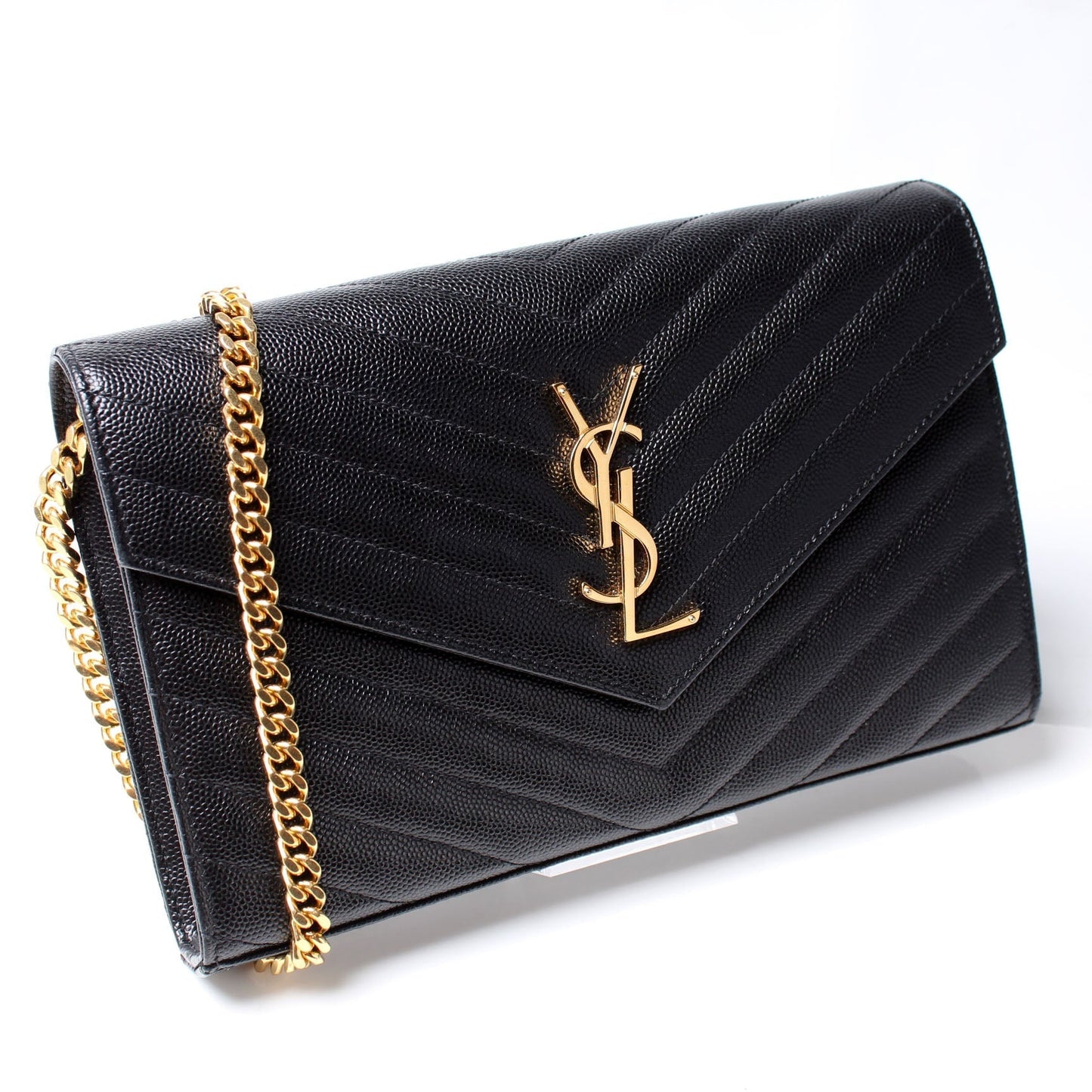 Saint Laurent Grain De Chain Wallet 377828 Bag