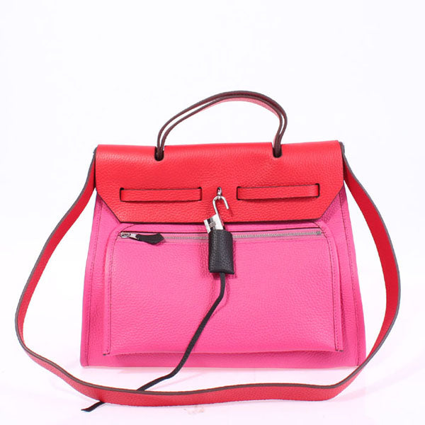 Luxury Hermes Herbag H1090 Ladies 2way Pink