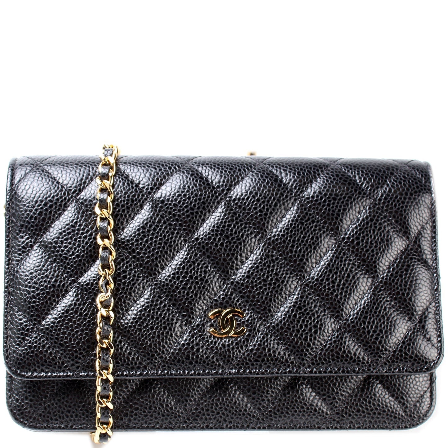 Chanel WOC Classic Quilted Caviar 28M Bag