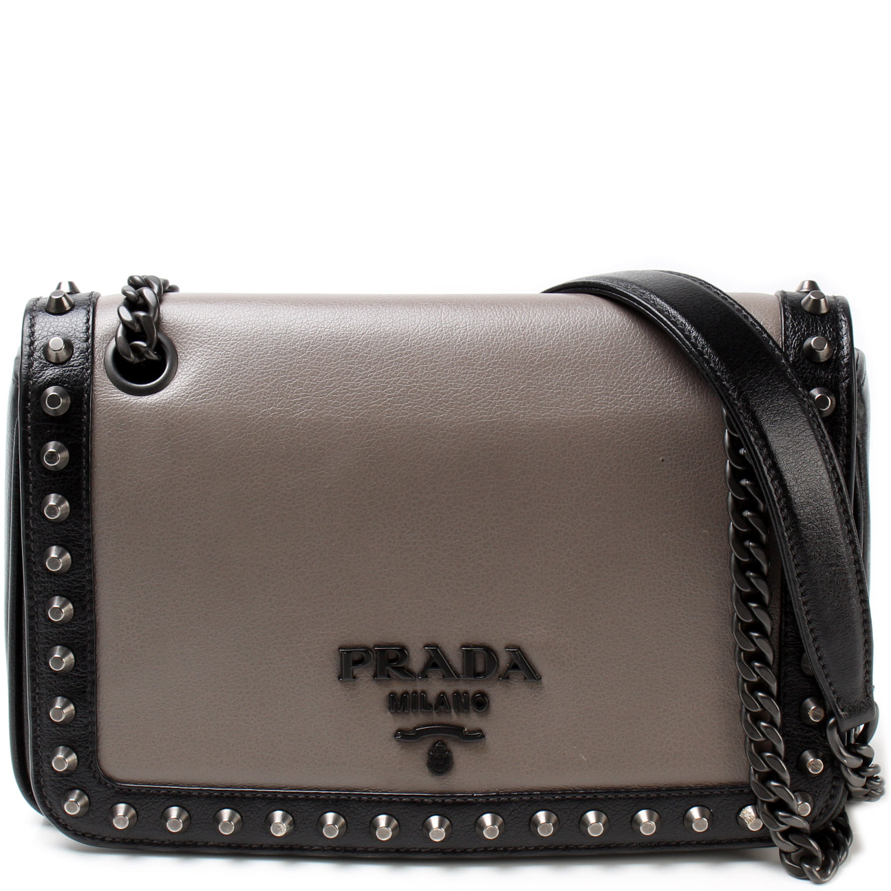 Prada Pattina Glace Calfskin 1BD147 Bag