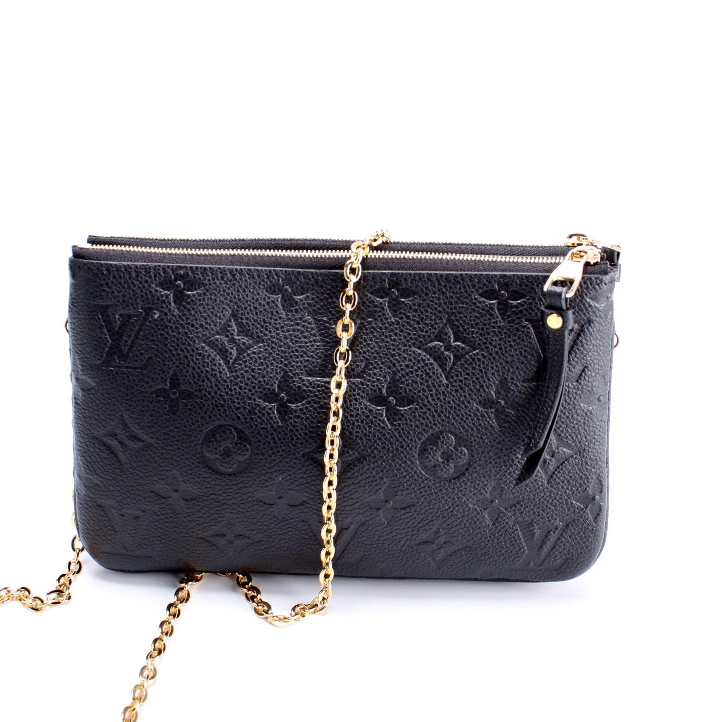 Louis Vuitton Double Zip Pochette Empreinte