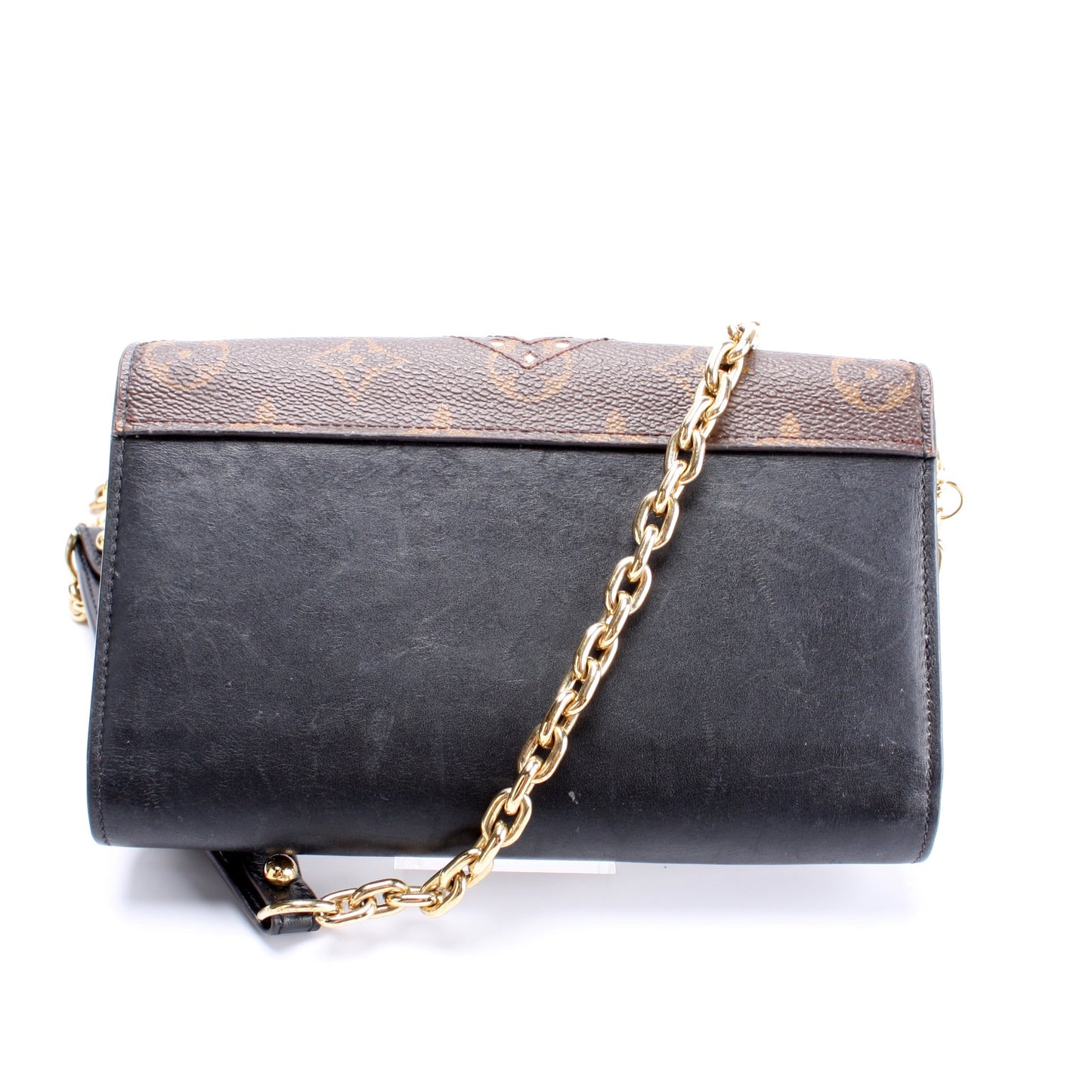 Louis Vuitton Brogue Twist Chain Wallet Monogram